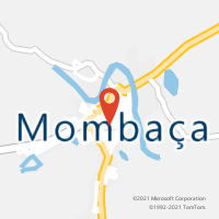 Mapa com localização da Agência AC MOMBACA