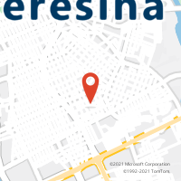 Mapa com localização da Agência AC MONTE CASTELO