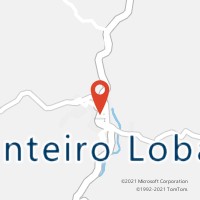Mapa com localização da Agência AC MONTEIRO LOBATO