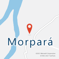 Mapa com localização da Agência AC MORPARA