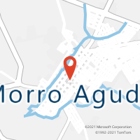 Mapa com localização da Agência AC MORRO AGUDO