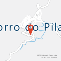 Mapa com localização da Agência AC MORRO DO PILAR