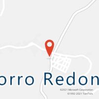 Mapa com localização da Agência AC MORRO REDONDO