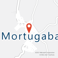 Mapa com localização da Agência AC MORTUGABA