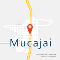 Mapa com localização da Agência AC MUCAJAI
