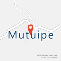 Mapa com localização da Agência AC MUTUIPE