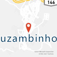 Mapa com localização da Agência AC MUZAMBINHO