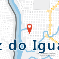 Mapa com localização da Agência AC NAIPI