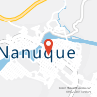 Mapa com localização da Agência AC NANUQUE