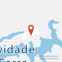 Mapa com localização da Agência AC NATIVIDADE DA SERRA