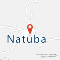 Mapa com localização da Agência AC NATUBA
