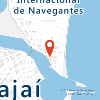 Mapa com localização da Agência AC NAVEGANTES