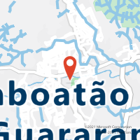 Mapa com localização da Agência AC NAZARE DA MATA
