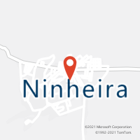 Mapa com localização da Agência AC NINHEIRA
