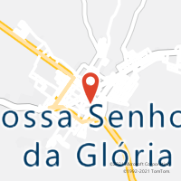 Mapa com localização da Agência AC NOSSA SENHORA DA GLORIA