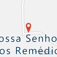 Mapa com localização da Agência AC NOSSA SENHORA DOS REMEDIOS