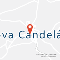Mapa com localização da Agência AC NOVA CANDELARIA