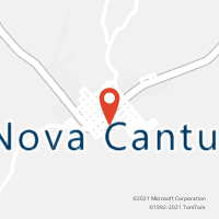 Mapa com localização da Agência AC NOVA CANTU
