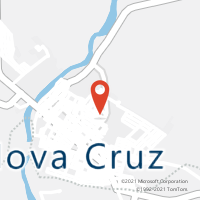 Mapa com localização da Agência AC NOVA CRUZ
