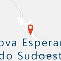 Mapa com localização da Agência AC NOVA ESPERANCA DO SUDOESTE
