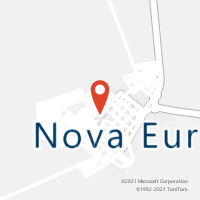 Mapa com localização da Agência AC NOVA EUROPA