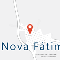 Mapa com localização da Agência AC NOVA FATIMA