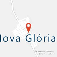 Mapa com localização da Agência AC NOVA GLORIA