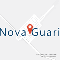 Mapa com localização da Agência AC NOVA GUARITA