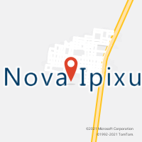 Mapa com localização da Agência AC NOVA IPIXUNA