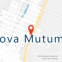 Mapa com localização da Agência AC NOVA MUTUM