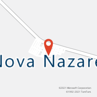 Mapa com localização da Agência AC NOVA NAZARE