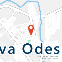 Mapa com localização da Agência AC NOVA ODESSA