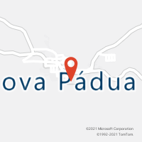 Mapa com localização da Agência AC NOVA PADUA