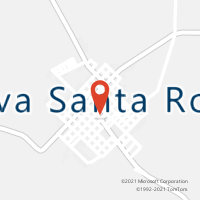 Mapa com localização da Agência AC NOVA SANTA ROSA
