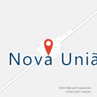 Mapa com localização da Agência AC NOVA UNIAO