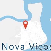 Mapa com localização da Agência AC NOVA VICOSA