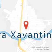 Mapa com localização da Agência AC NOVA XAVANTINA