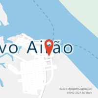 Mapa com localização da Agência AC NOVO AIRAO