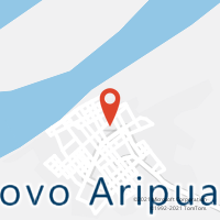 Mapa com localização da Agência AC NOVO ARIPUANA
