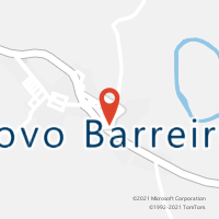 Mapa com localização da Agência AC NOVO BARREIRO