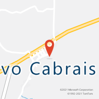Mapa com localização da Agência AC NOVO CABRAIS
