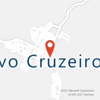 Mapa com localização da Agência AC NOVO CRUZEIRO