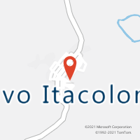 Mapa com localização da Agência AC NOVO ITACOLOMI