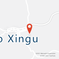 Mapa com localização da Agência AC NOVO XINGU