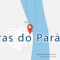 Mapa com localização da Agência AC OEIRAS DO PARA