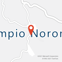 Mapa com localização da Agência AC OLIMPIO NORONHA