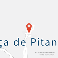 Mapa com localização da Agência AC ONCA DE PITANGUI