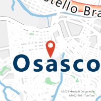 Mapa com localização da Agência AC OSASCO