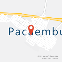 Mapa com localização da Agência AC PACAEMBU