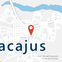 Mapa com localização da Agência AC PACAJUS
